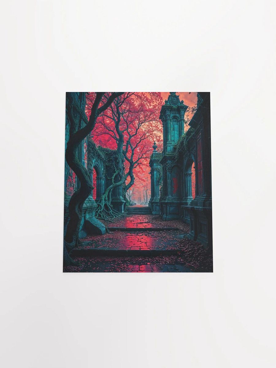 Crimson Ruins Matte Poster product image (27)