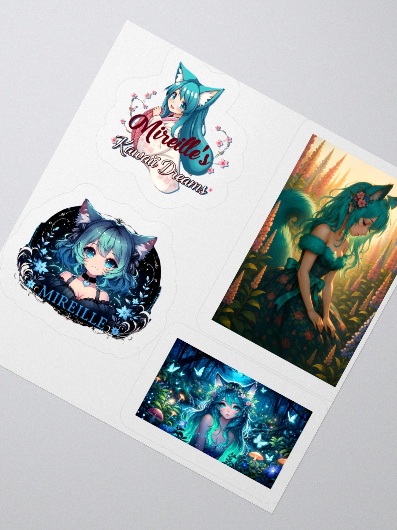 Mireille Cut Sticker Set product image (5)