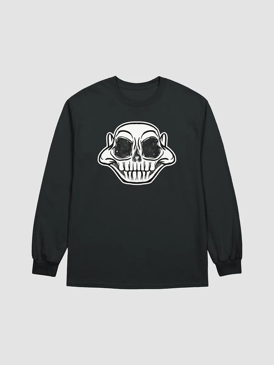 Grinning Skull Graphic Long Sleeve Tee product image (1)
