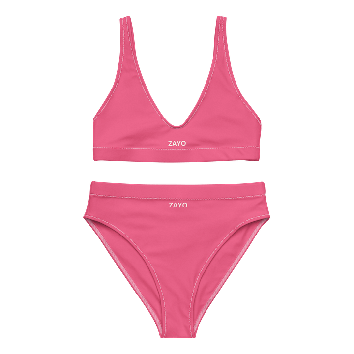 ZAYO Pink All-Over Bikini product image (2)