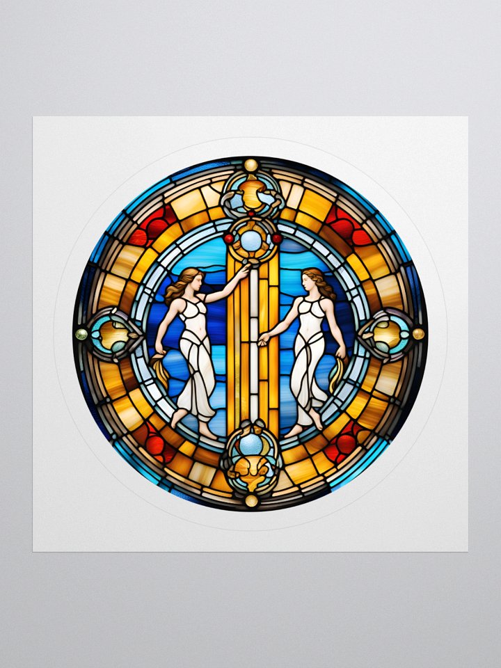 Spiritual™ Gemini - Unique Sticker Design product image (1)