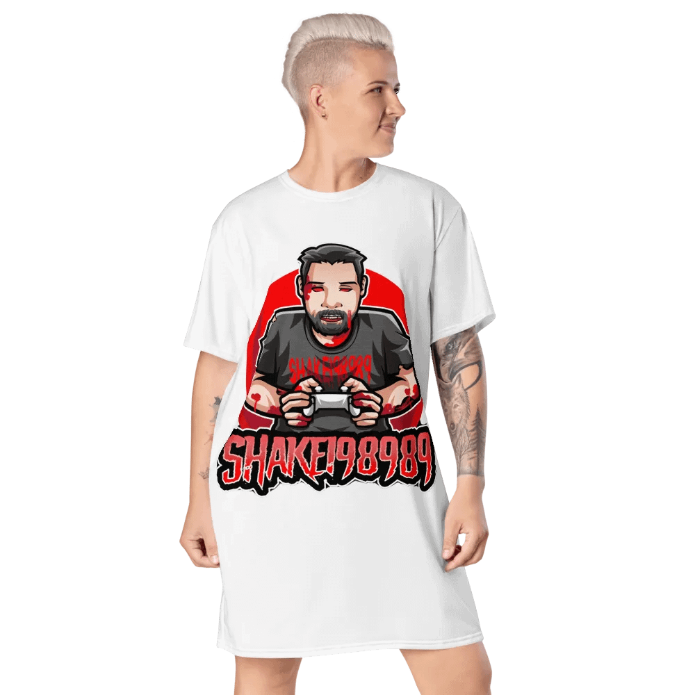 Bloodbath Gamer T-Shirt Dress product image (6)