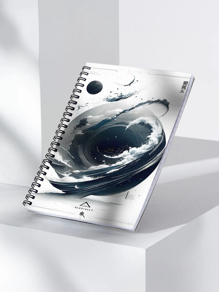 Geometric abstract art in Japanese style product image (3)