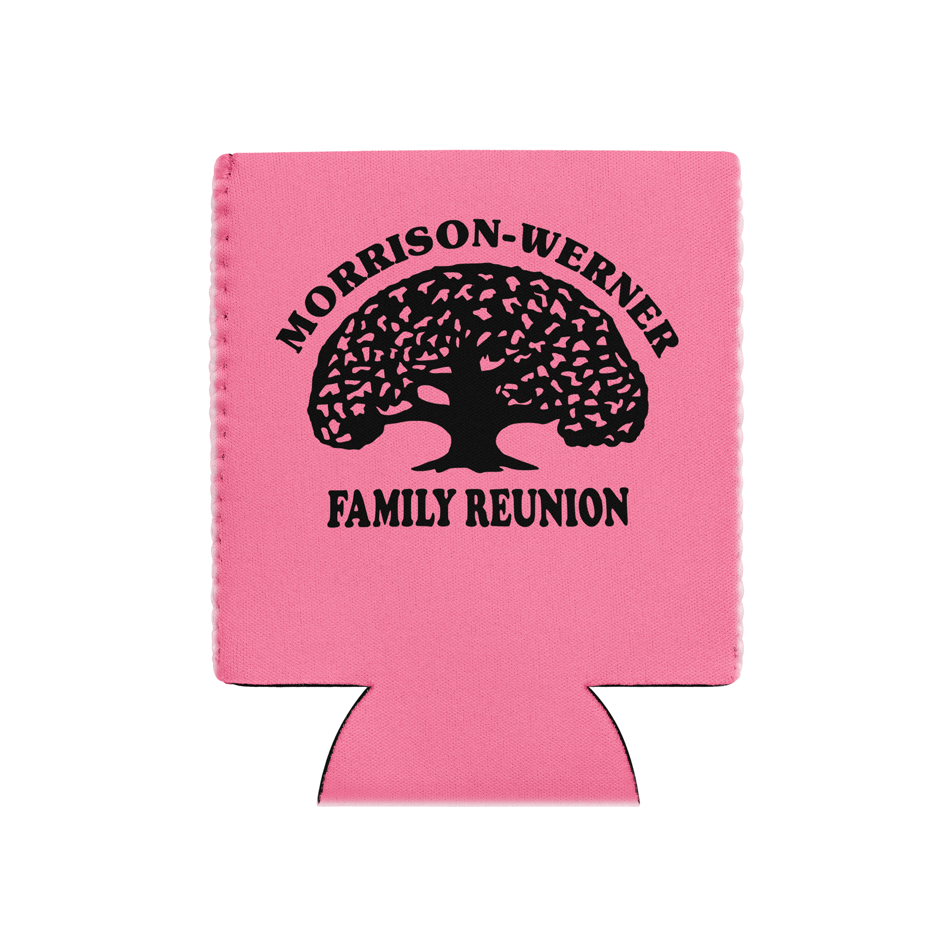 "Morrison-Werner Family Tree" Can Coozie (Pink) product image (1)
