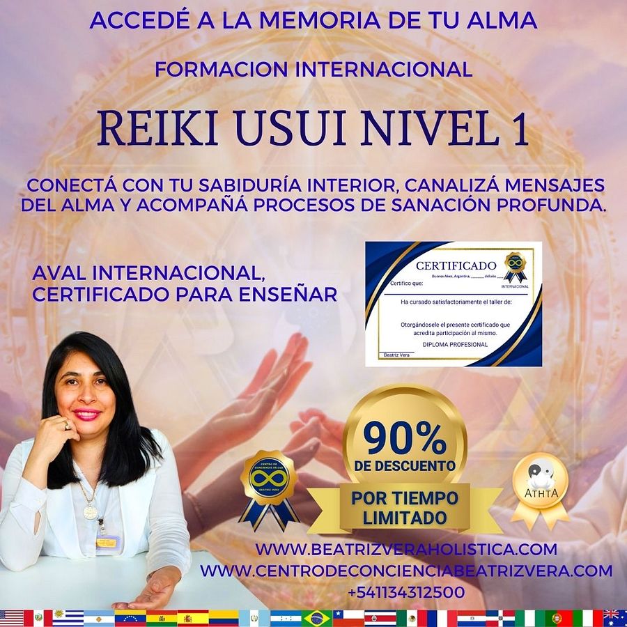 Reiki usui nivel 1 (clases diferidas digitales) product image (1)