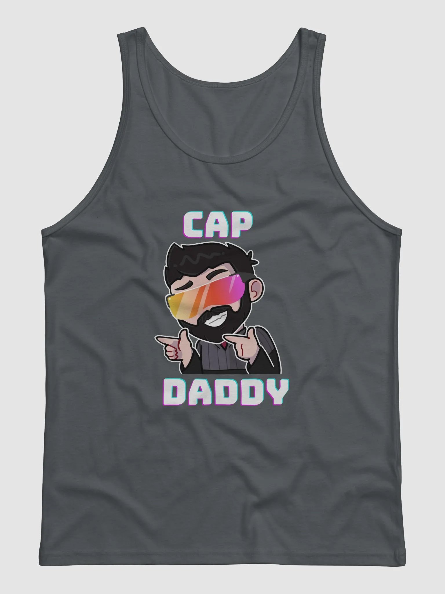 Cap Daddy Cartoon Tank product image (5)
