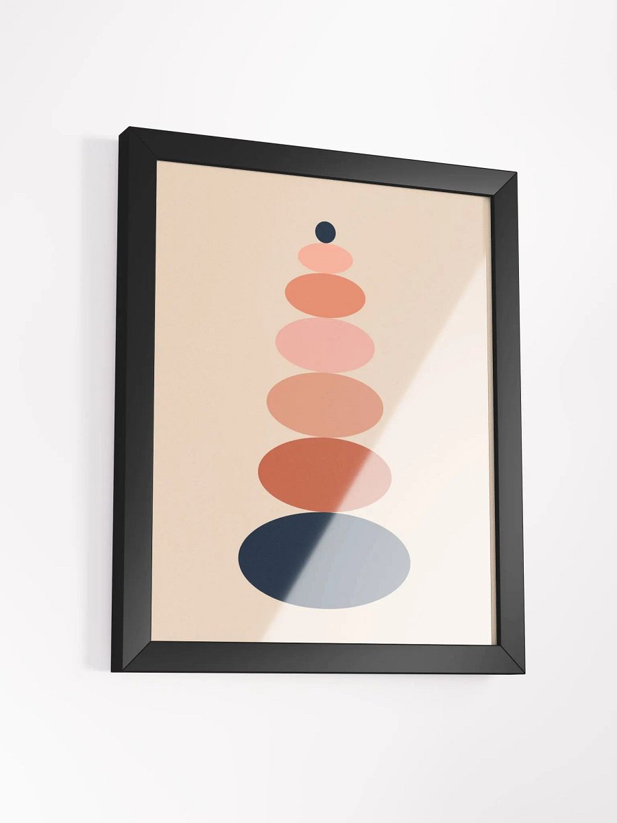 Ethereal Black Void Framed Poster product image (37)
