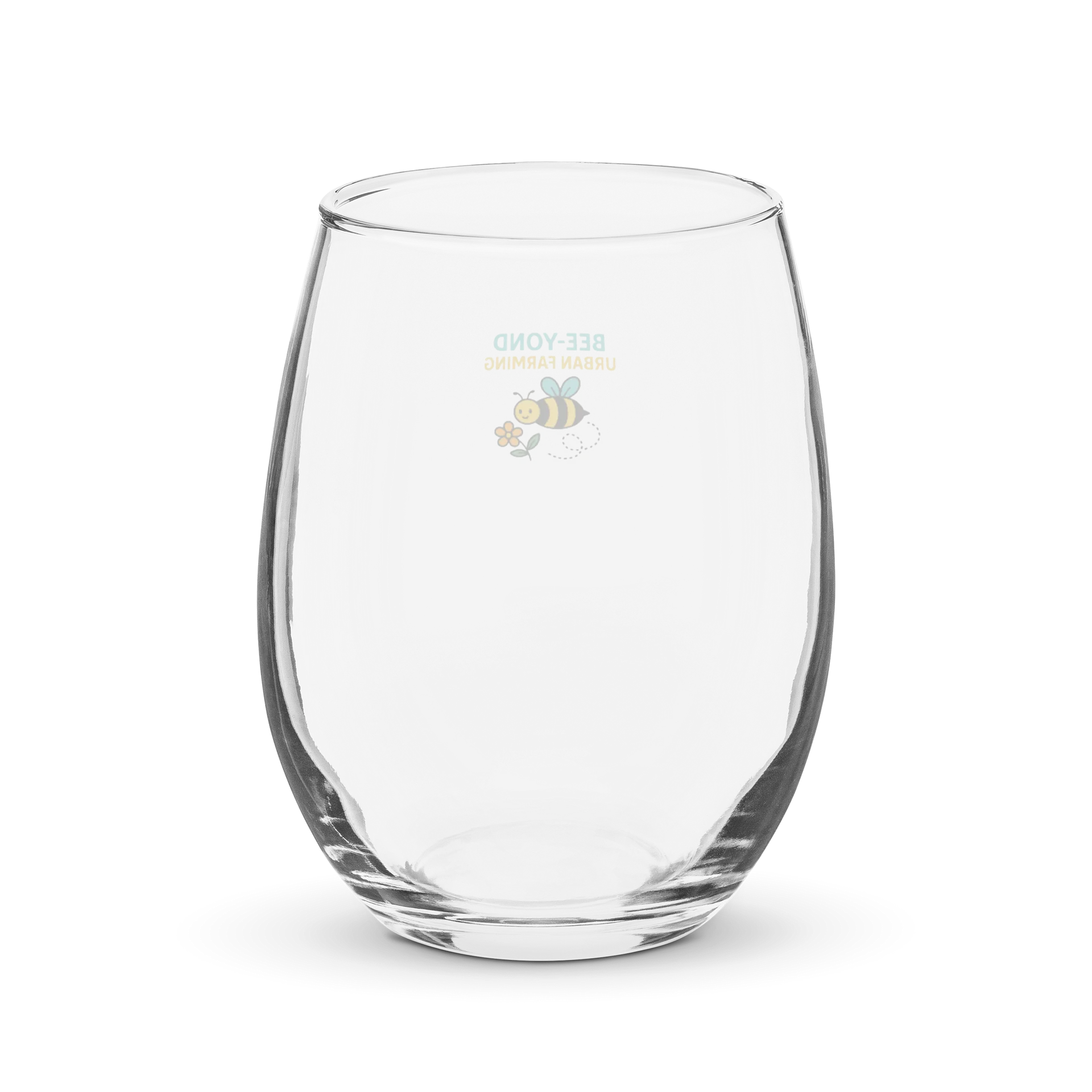 BEE-YOND URBAN FARMING Stemless Wine Glass product image (2)