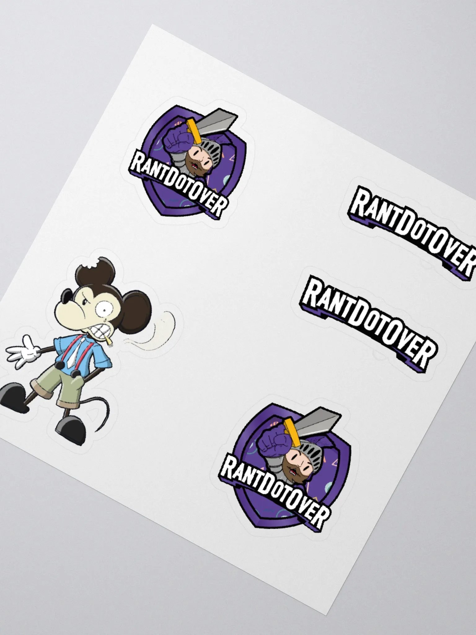 RantDotOver stickers product image (2)