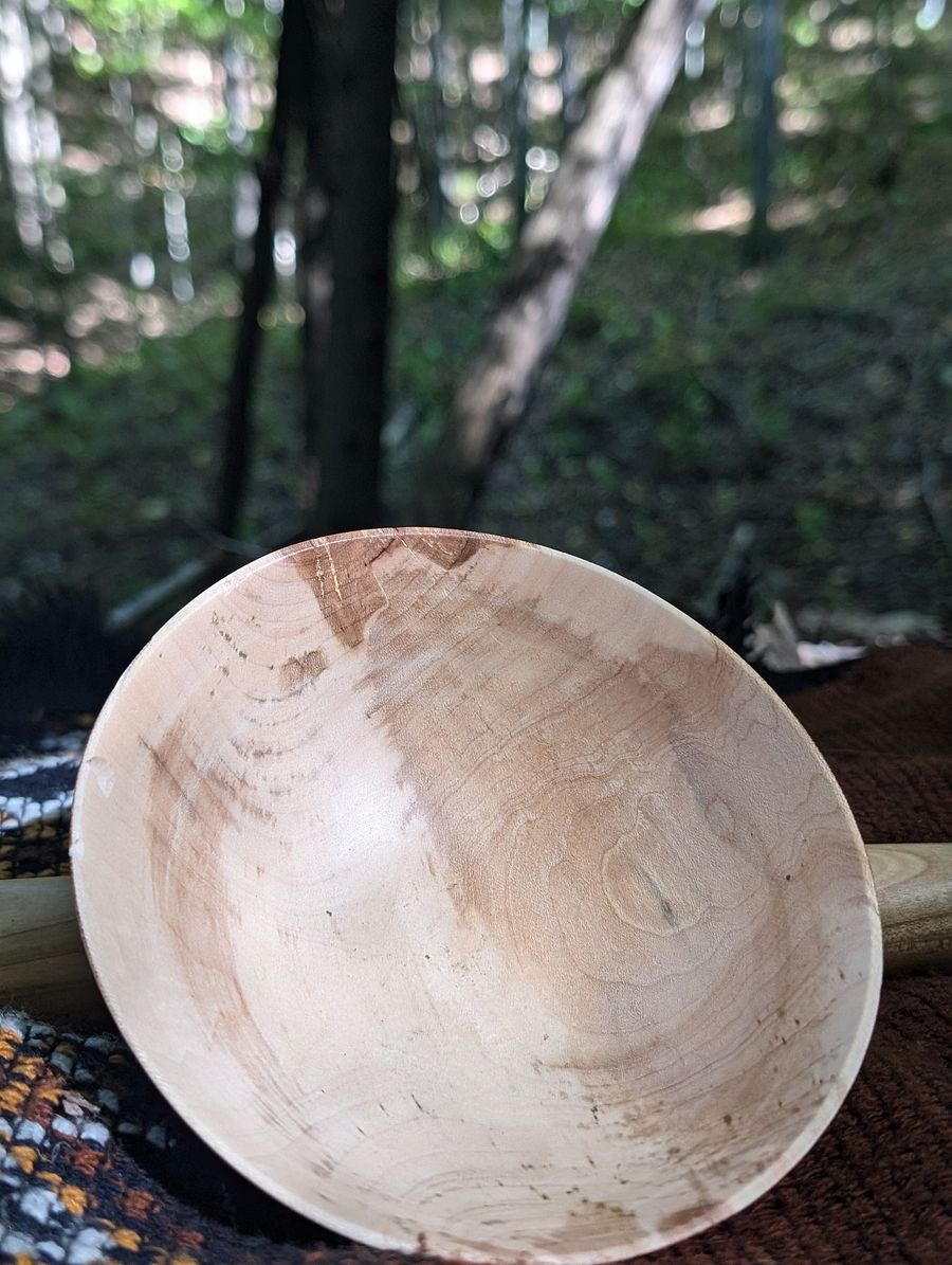 Medium Wood-turned Bowl product image (6)