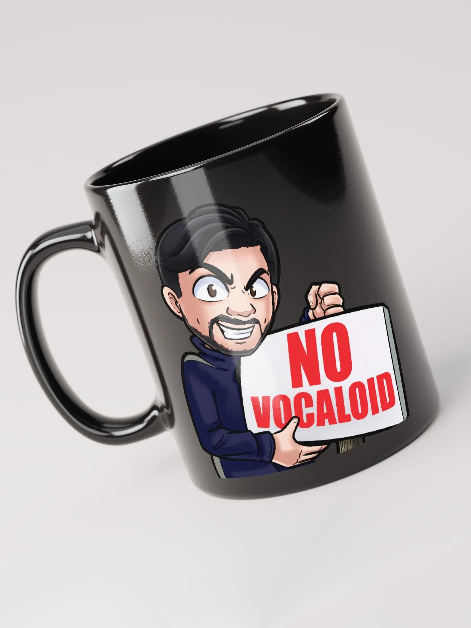 No Vocaloid - Black Coffee Mug product image (5)