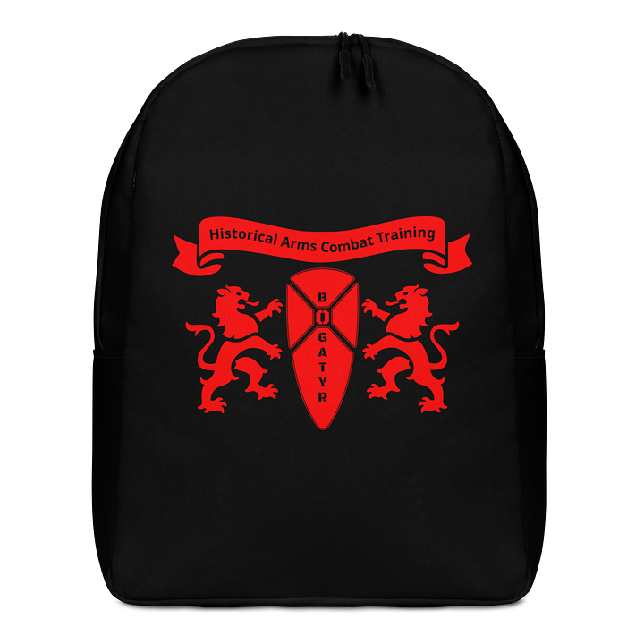 Backpack - red HACT logo product image (1)