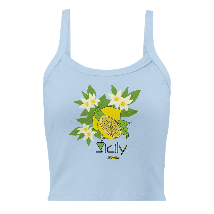 Sicilian Lemon Blossom Tank Top product image (3)