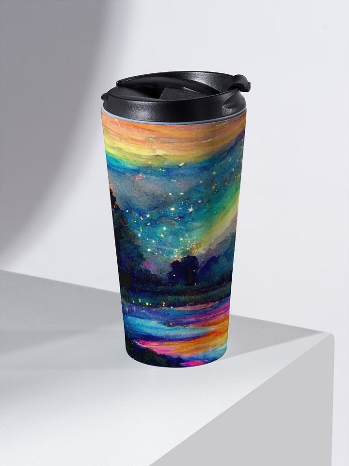 Starry Night Sky Stainless Steel Travel Mug product image (2)