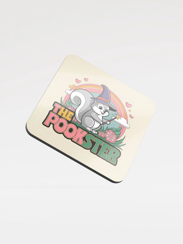 Coaster or micro art piece: witchy pookster retro product image (1)