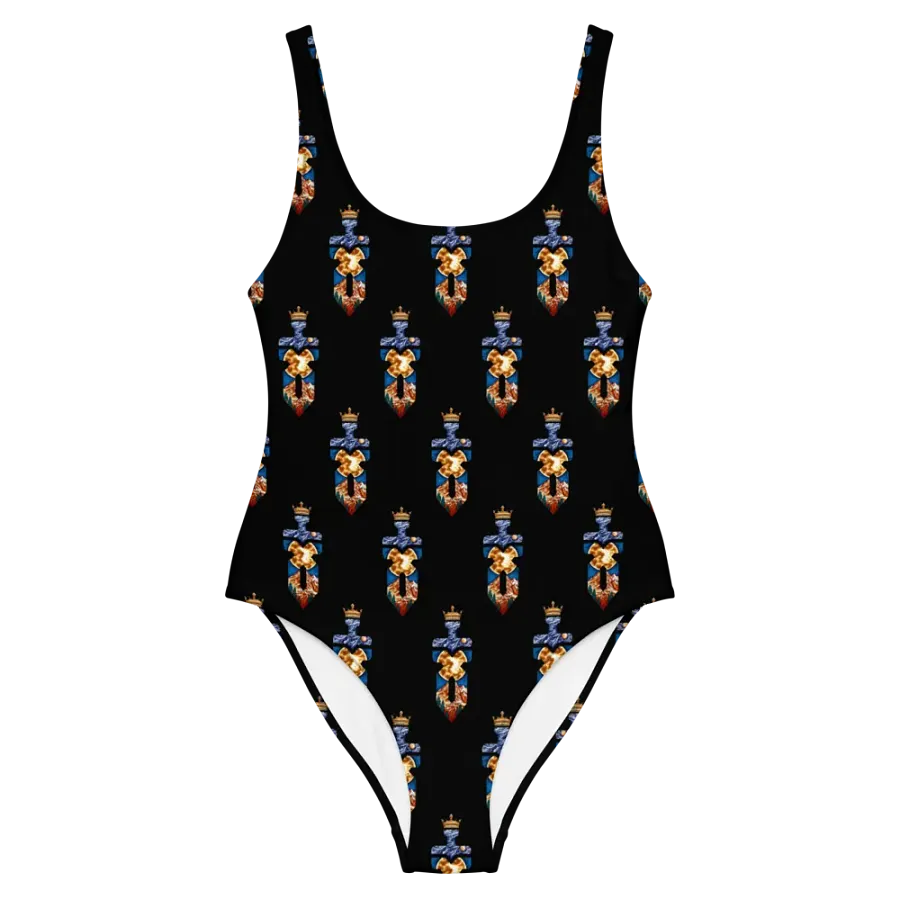 Color Logo One Piece Swimsuit - POA product image (2)