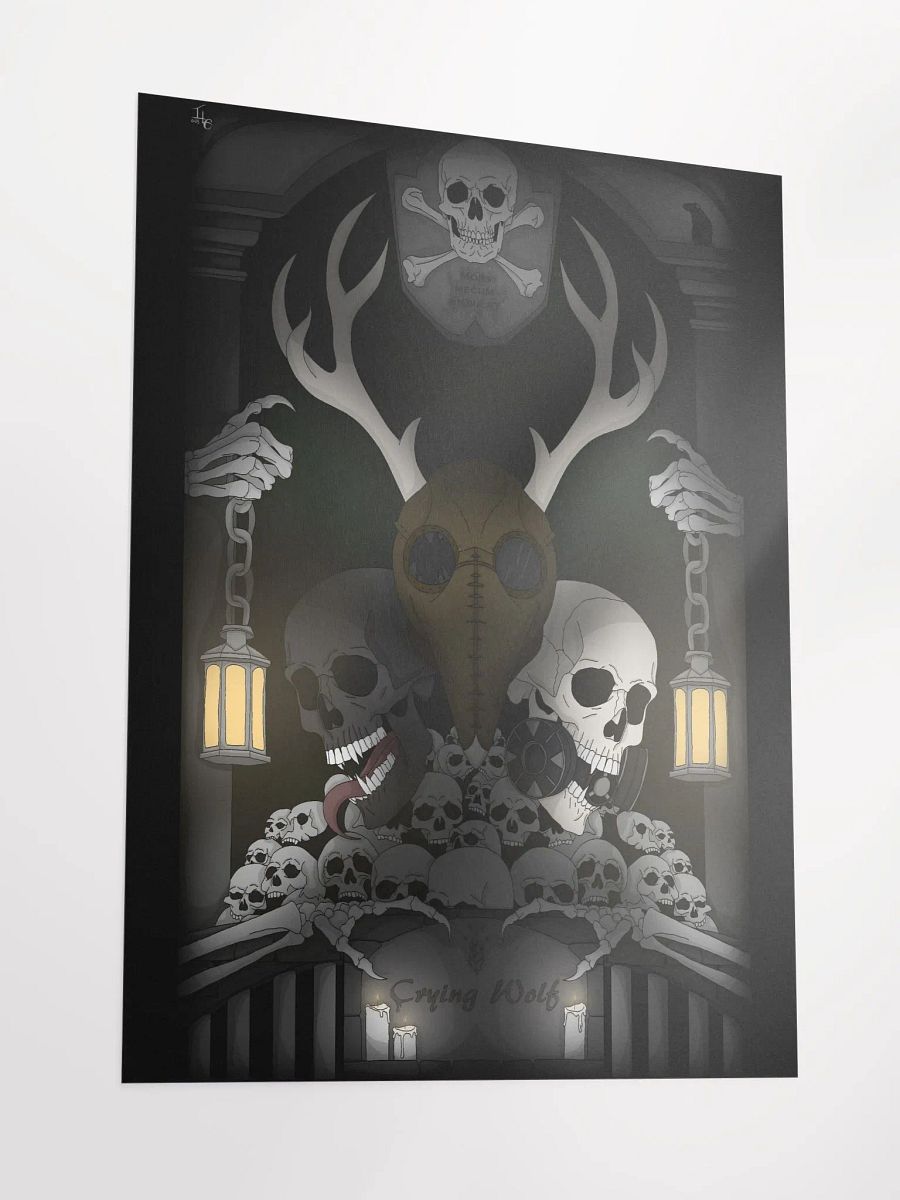 "Mors Mecum Ambulat" Plague Runners Poster product image (6)