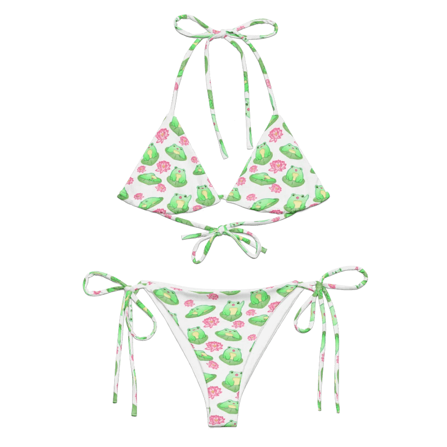 Kawaii Froggie String Bikini product image (1)