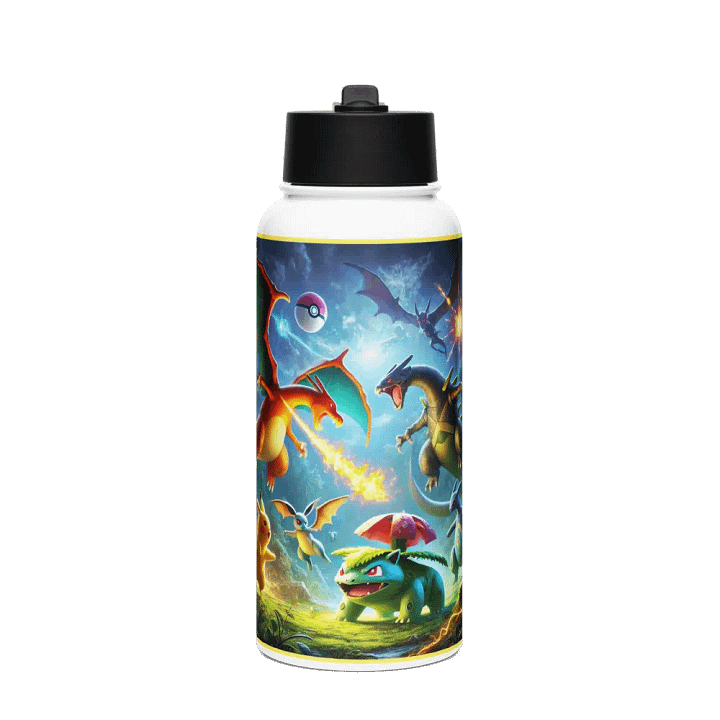 Pokémon Power Burst Stainless Steel Water Bottle product image (1)
