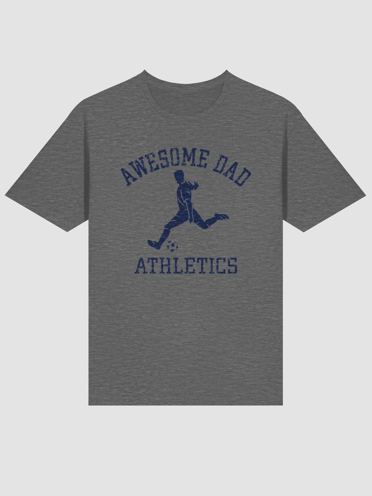 Awesome Dad Athletics Soccer Player Gifts for Dads T-shirt product image (3)
