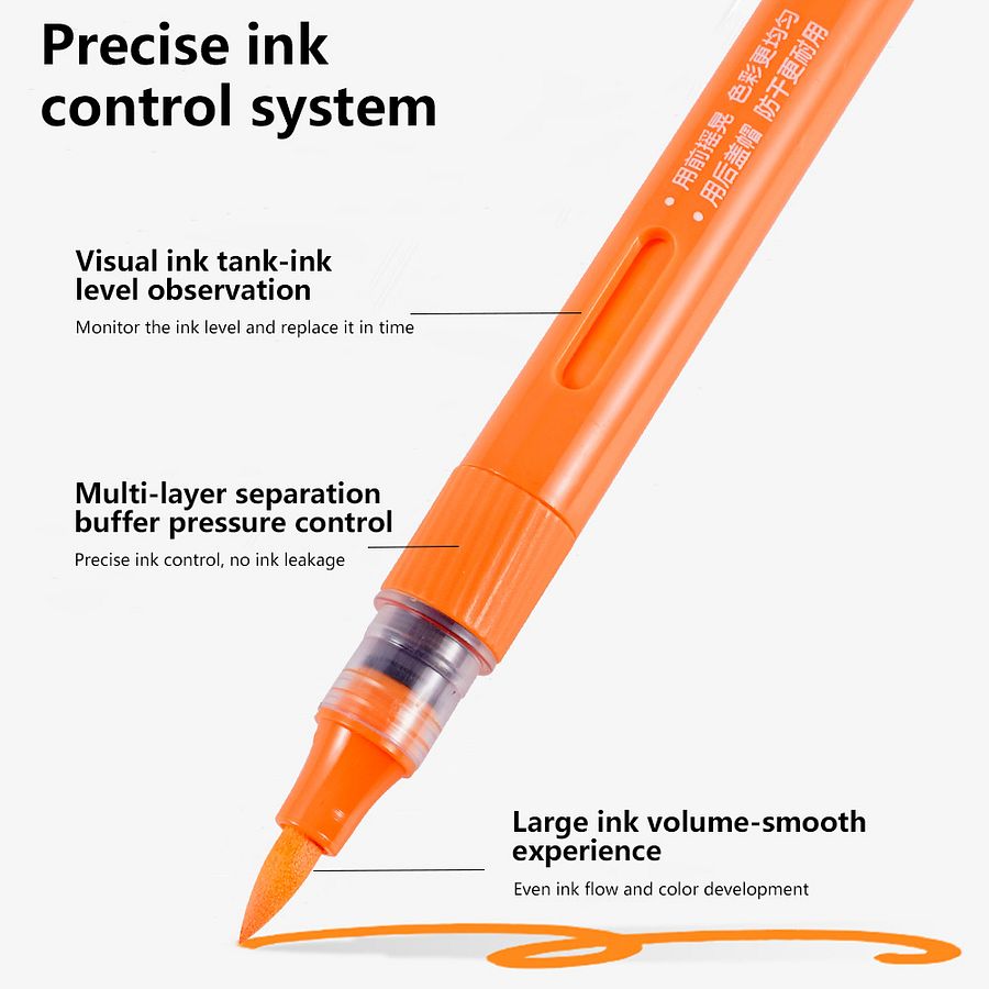 Deli Direct-ink Acrylic Paint Markers Pen product image (4)