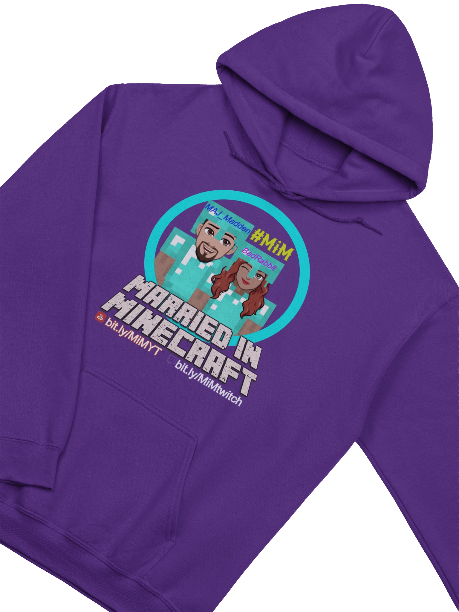 Classic Married in Minecraft Logo Hoodie product image (29)