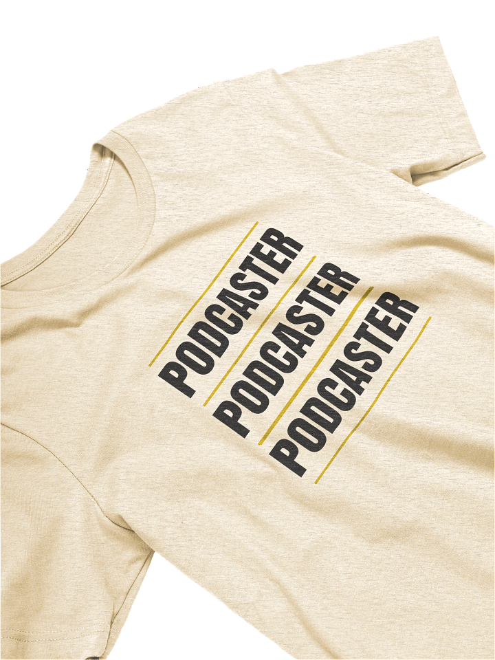 Podcaster shirt - 3X product image (38)