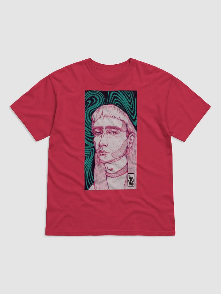 (Playeras Hombre) SUMINAGASHI RED&GREEN product image (1)