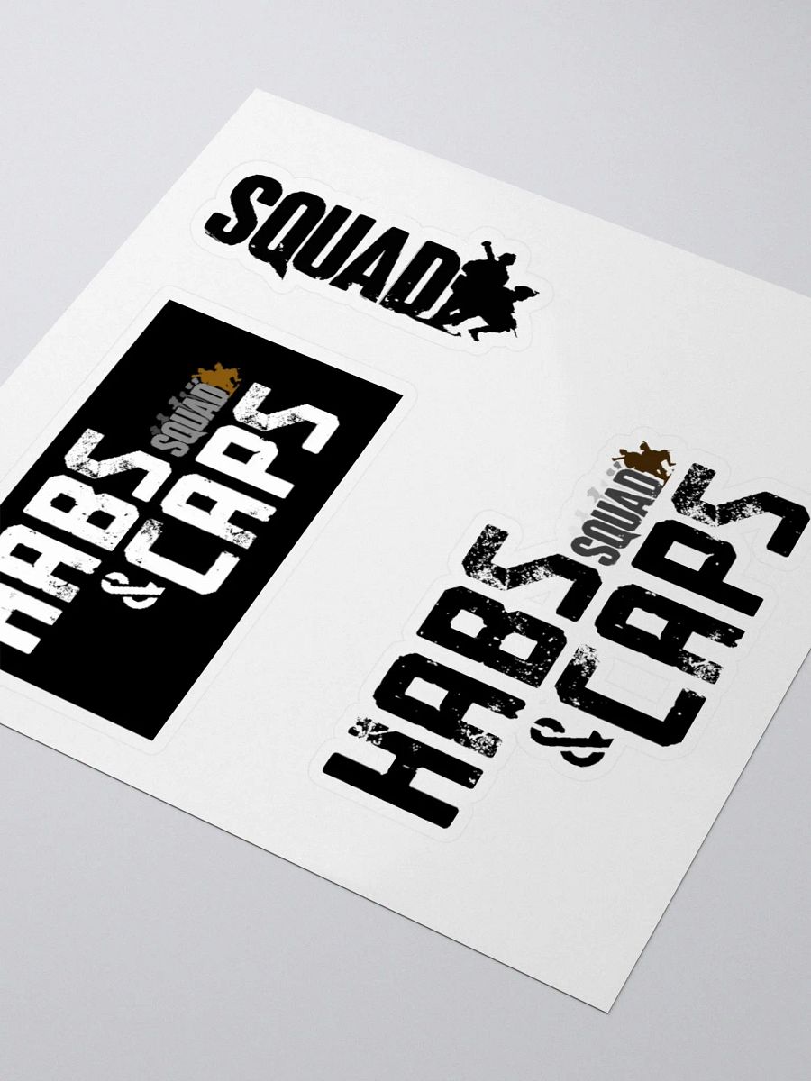 Squad Habs & Caps Sticker Sheet 1 product image (8)