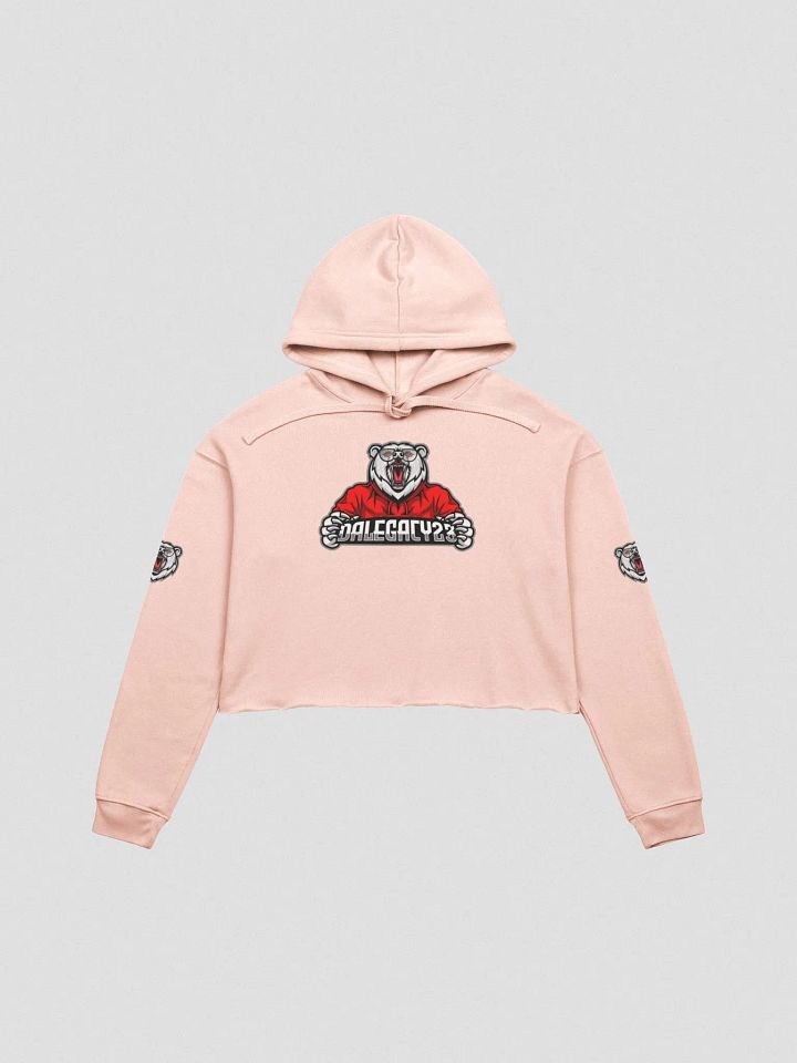 DaLegacy23 White Logo Crop Hoodie product image (1)