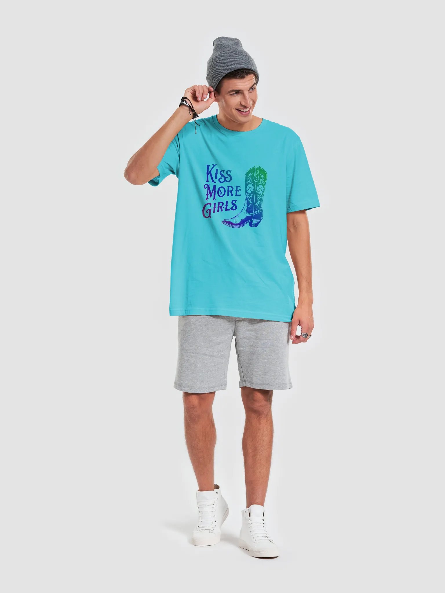 Kiss More Girls Sapphic Tee product image (66)