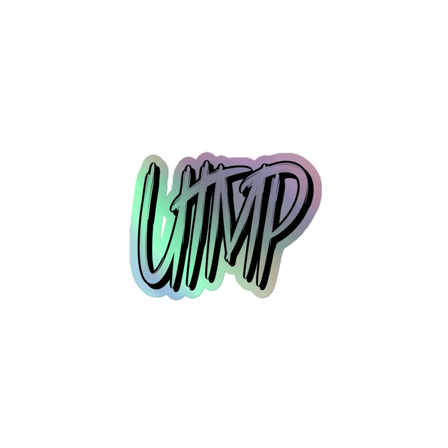 KISS CUT STICKER - UTMP Holographic product image (3)