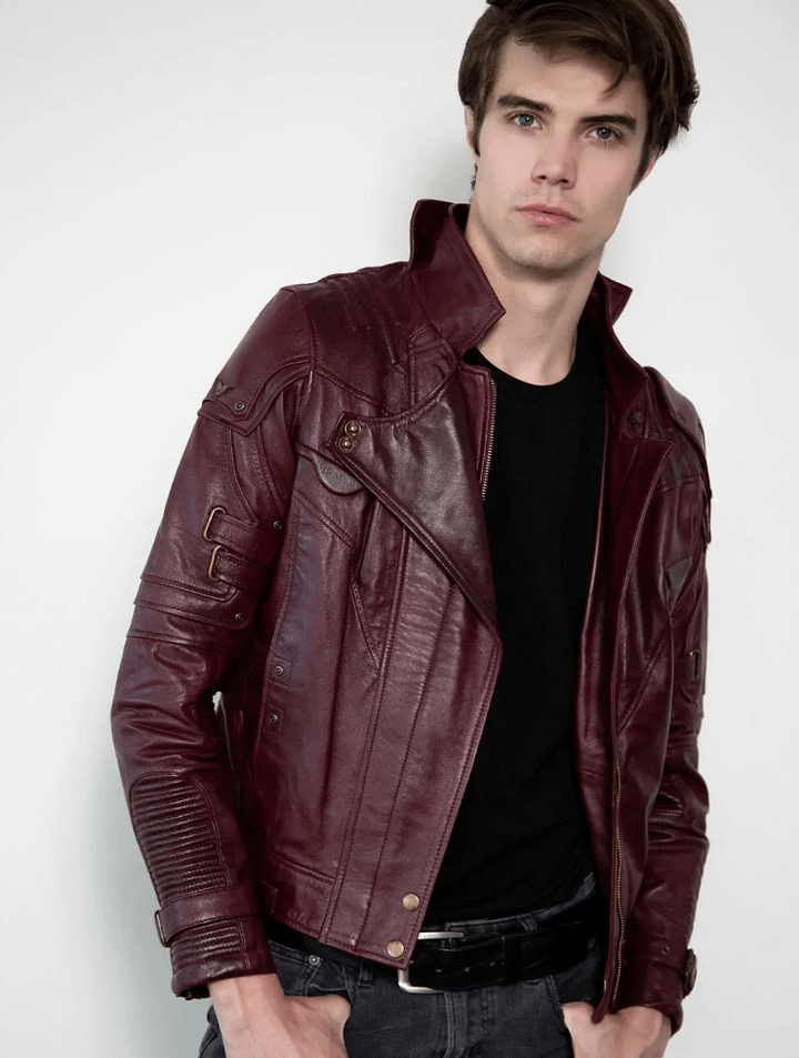 Marvel / MCU - Starlord's Red Leather Jacket product image (1)