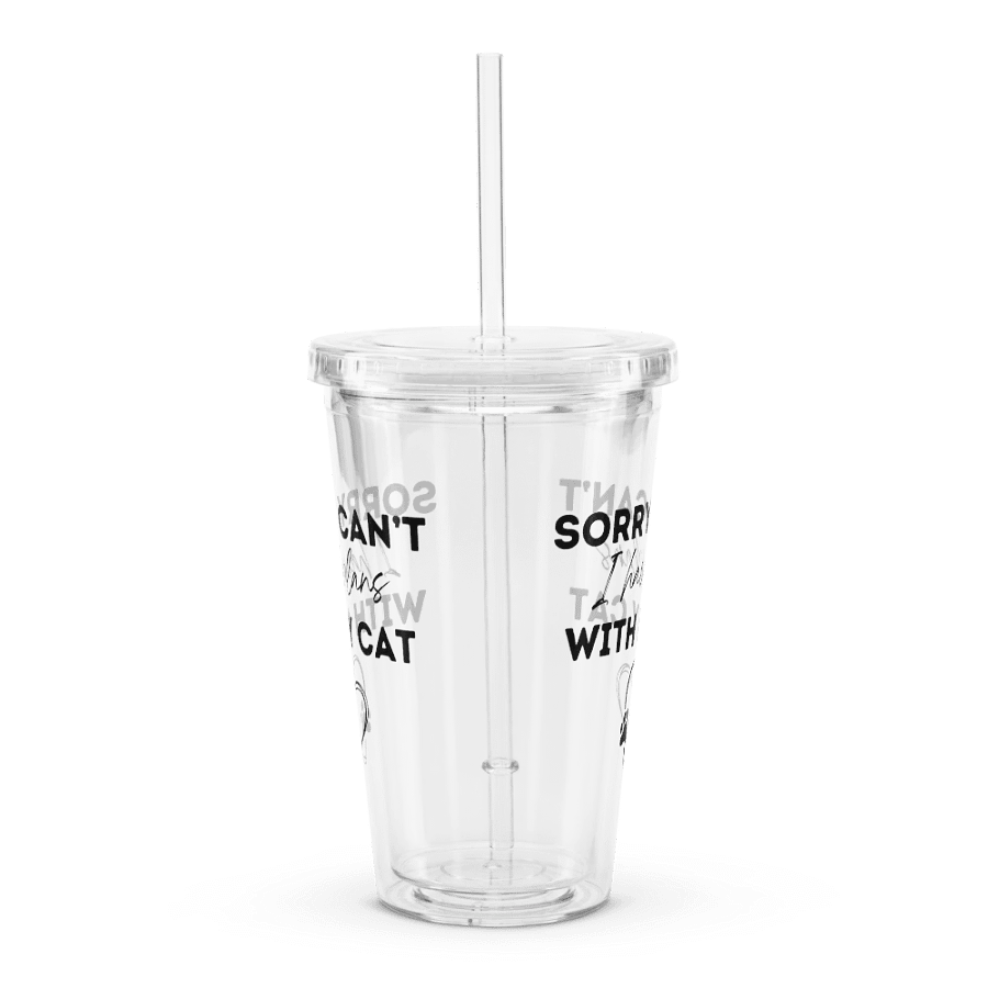 Cat Plans Tumbler product image (1)