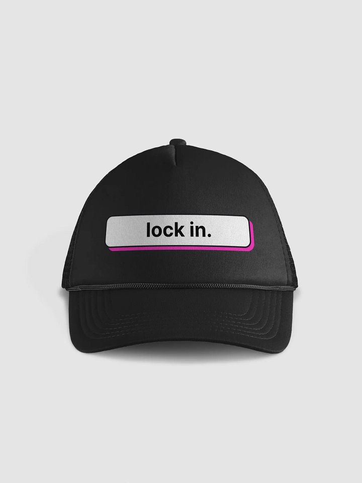 Lock In Trucker Hat product image (1)
