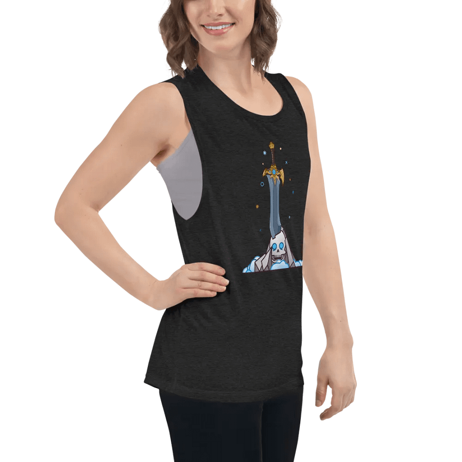 Sword in the Skull - Quel'Serrar Variation - Women's Style Muscle Tank product image (8)