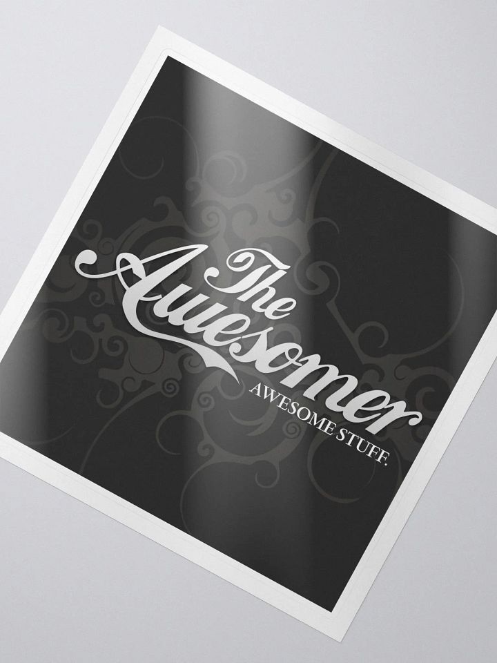 Awesomer Vinyl Sticker product image (2)