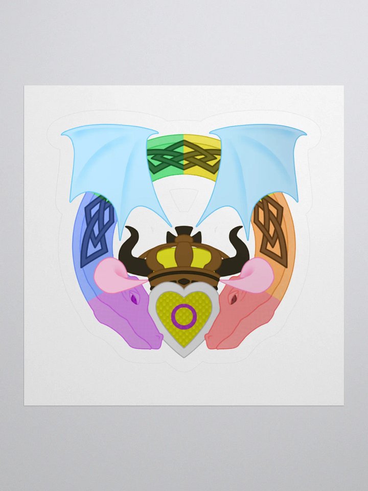 Pride of the Family Kiss Cut Sticker product image (1)