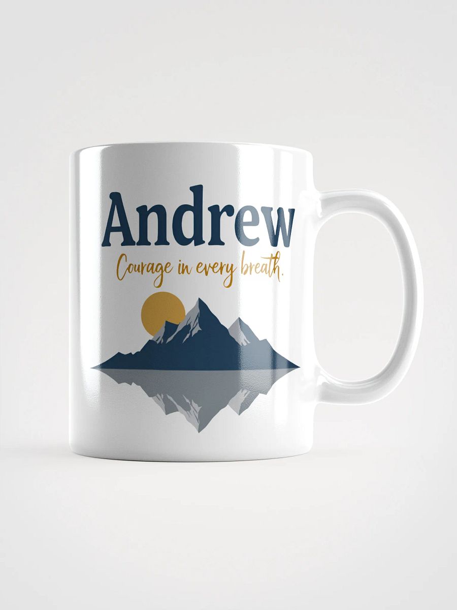 Andrew Mug – Courage in Every Breath | Personalized Inspirational Gift product image (1)