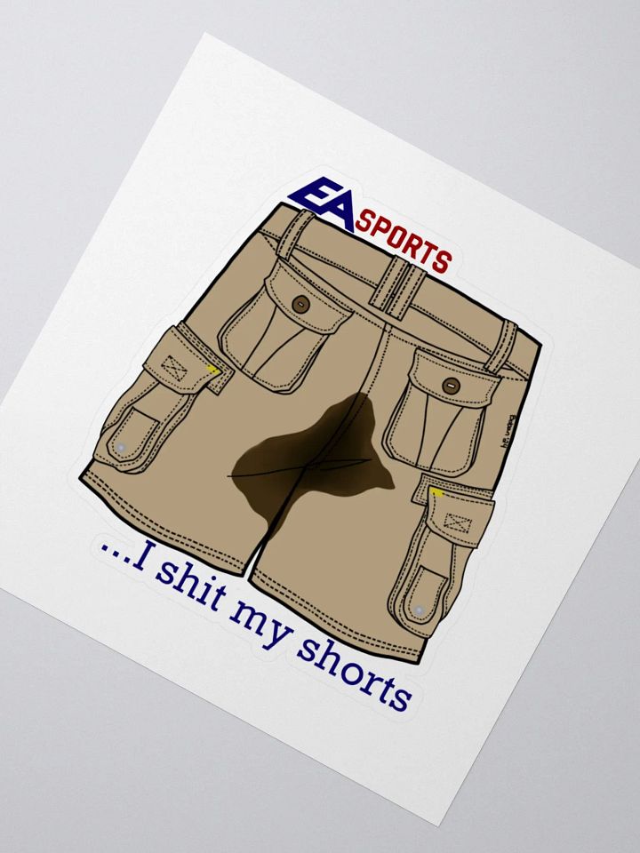 Sh*t Me Shorts Sticker product image (2)