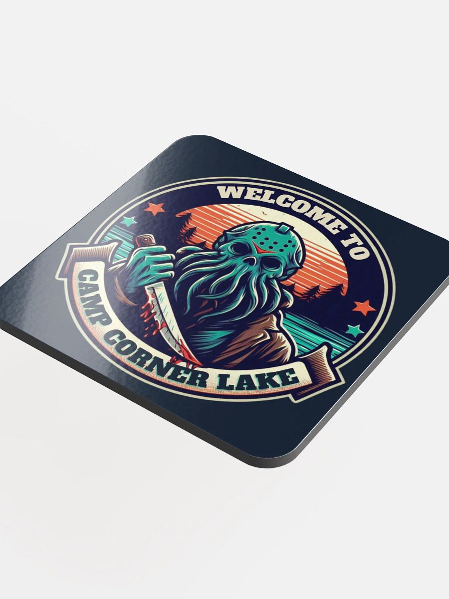 Welcome to Camp Corner Lake Coaster product image (4)