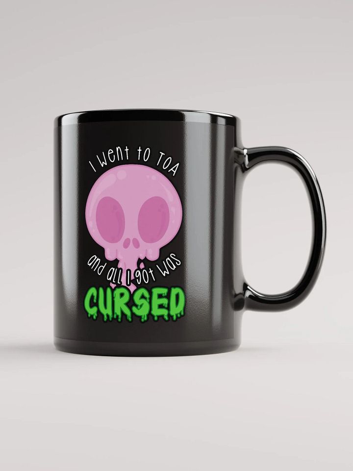 All I Got Was Cursed - Paladin - Black Glossy Mug product image (1)