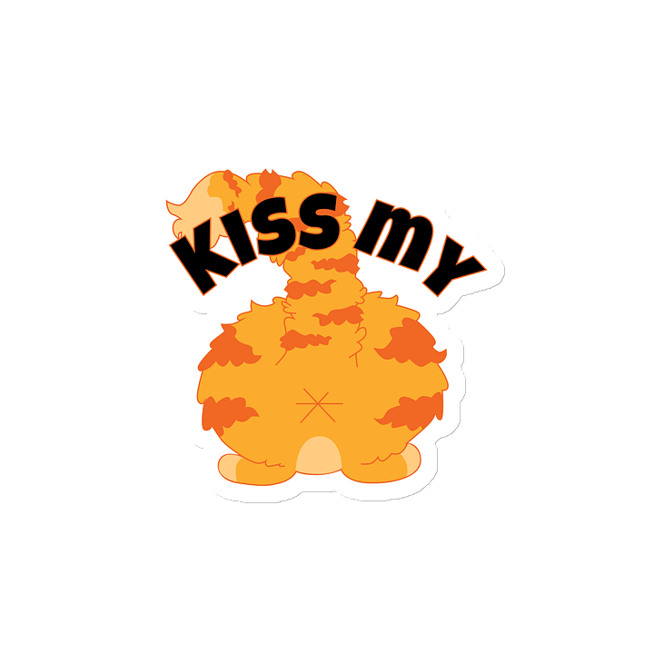Kiss My Tooter Magnet product image (2)