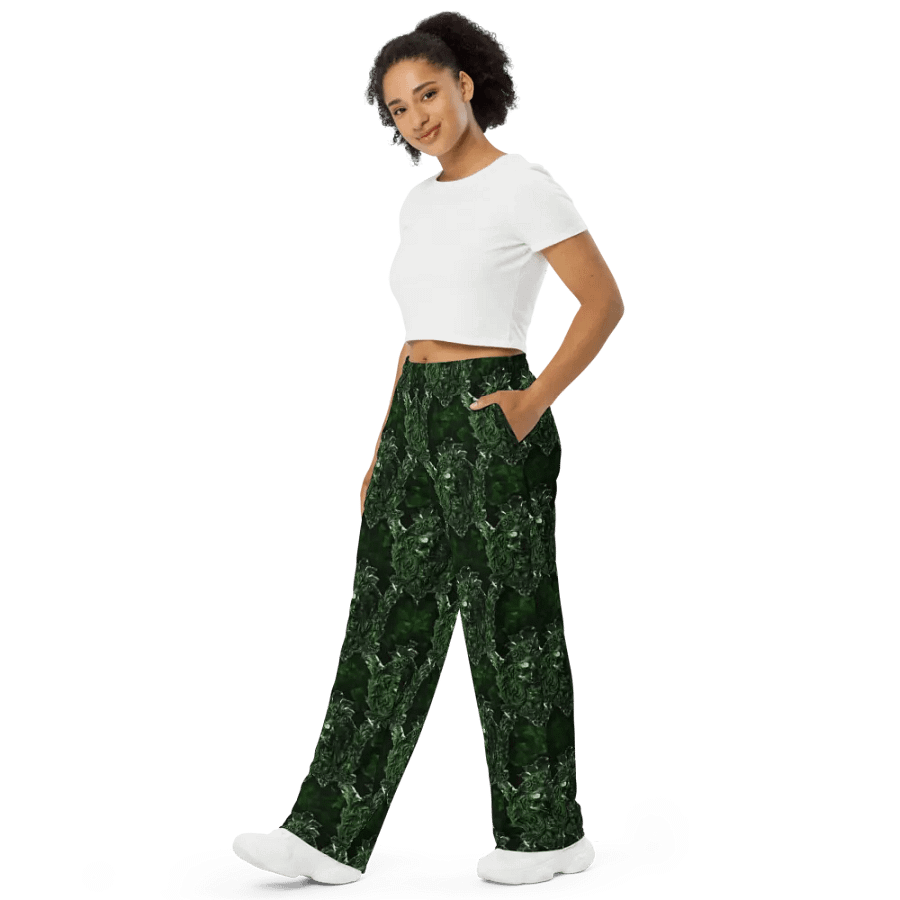Greenman Pattern Wideleg Pants product image (4)