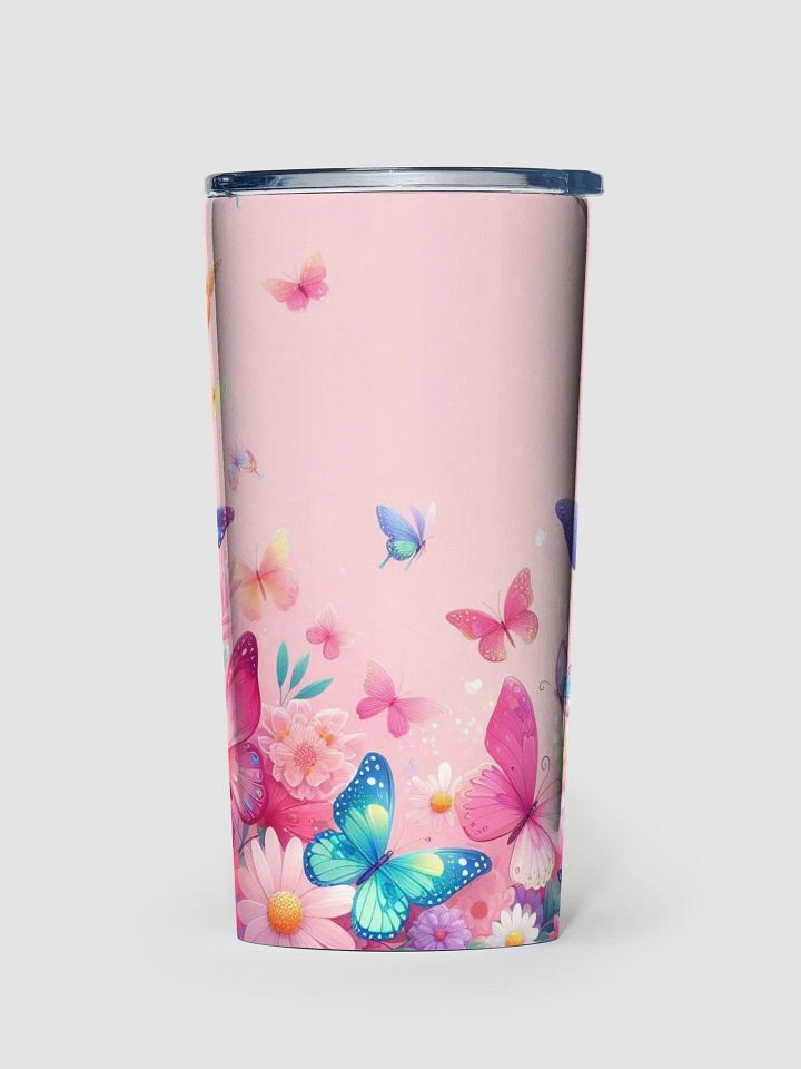 Whimsical Flutter Stainless Steel Tumbler product image (1)