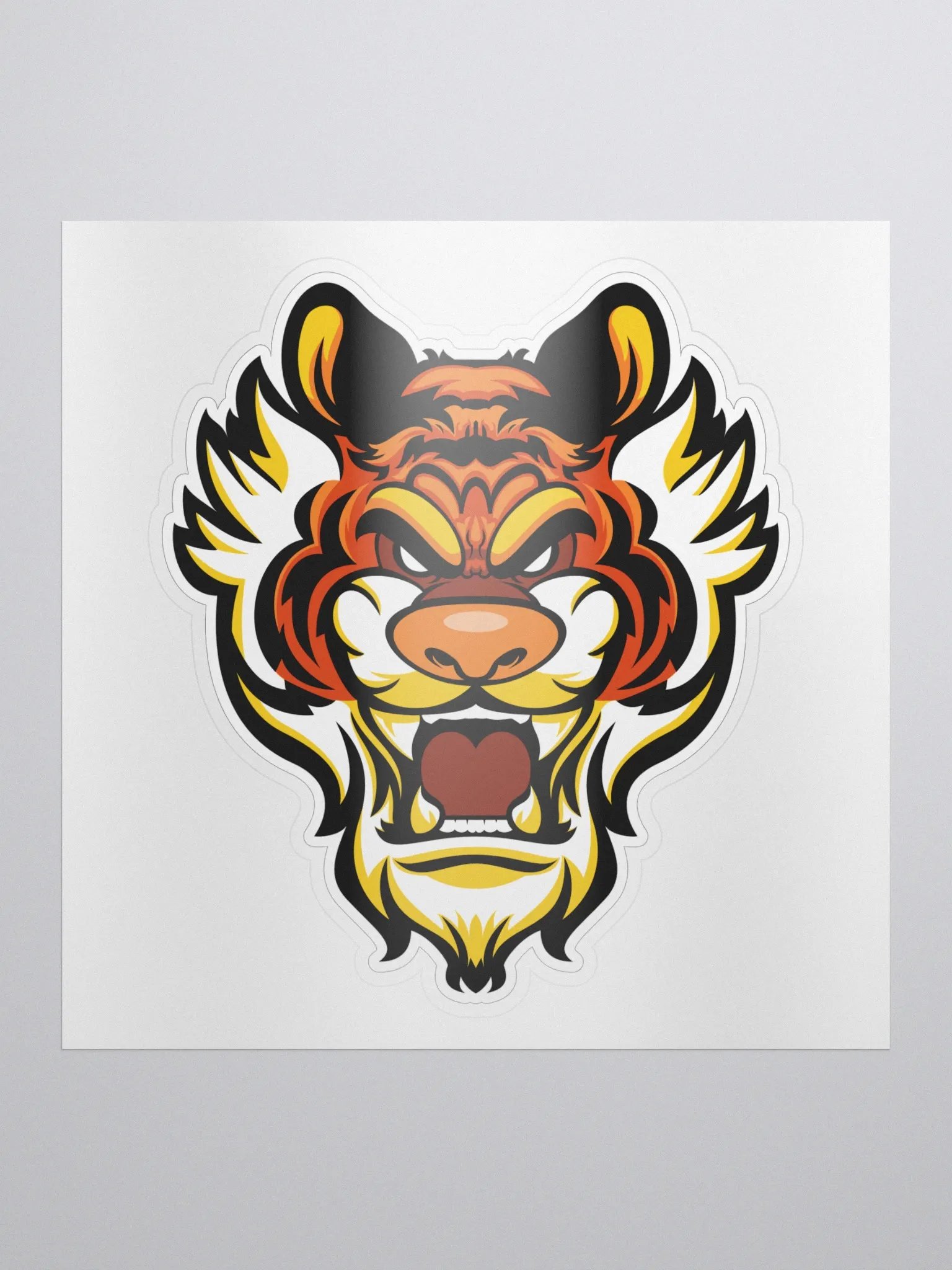 Tiger Head Sticker product image (1)