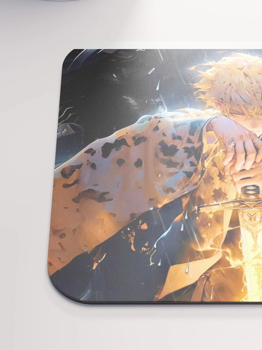 Mouse Mat, Gaming Mouse Pad, Non-Slip Rubber Base, Waterproof Surface, Premium-Textured, Compatible with Laser and Optical Mice product image (6)