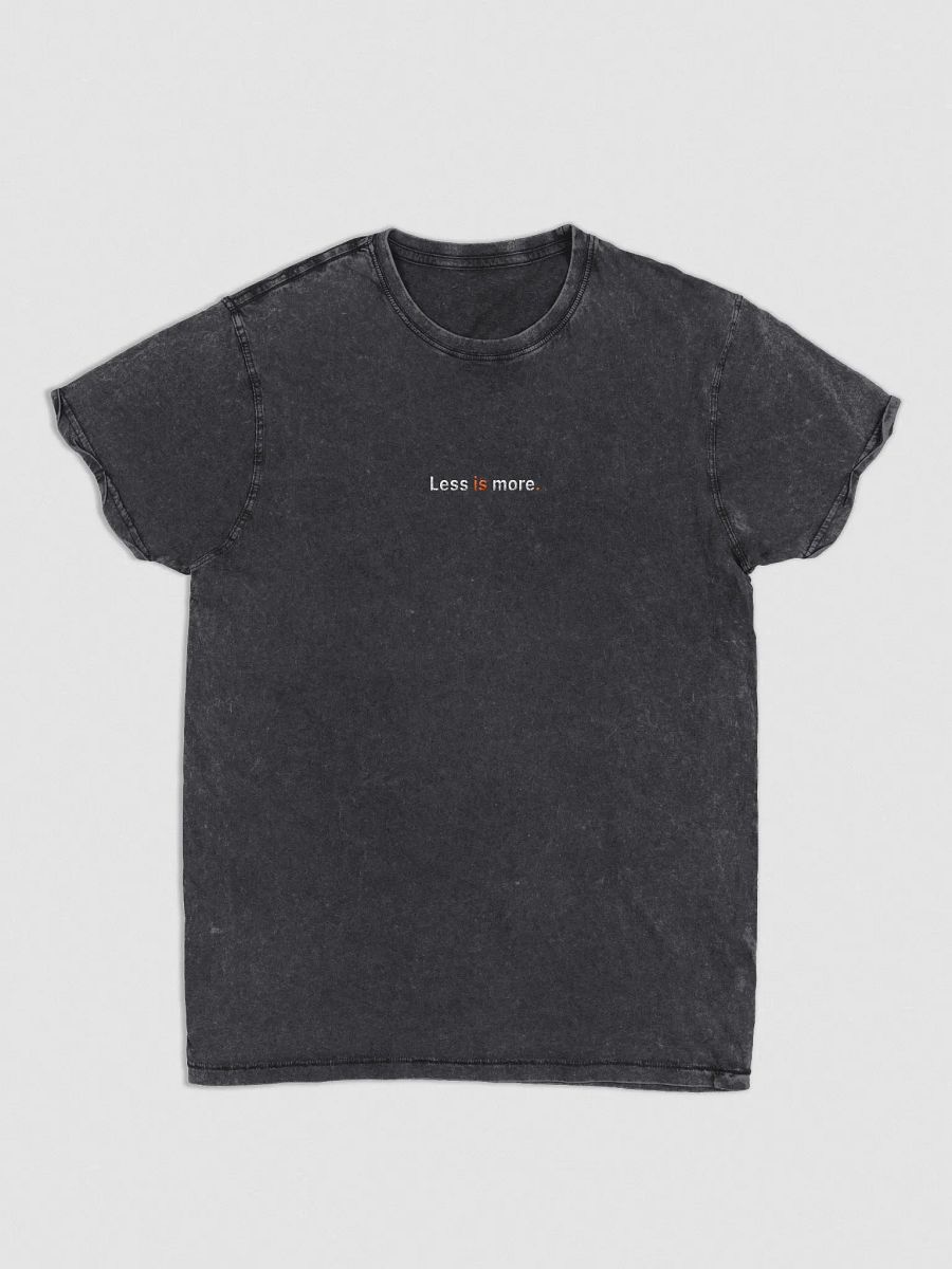 Less is More. Combed Cotton Casual: Husky Denim Tee product image (1)