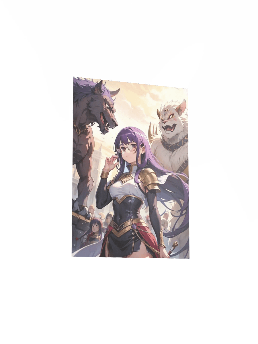 Purple K Warrior Poster product image (22)