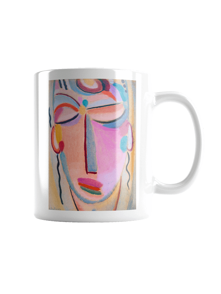 Abstract Modern Expressionist Portrait Coffee Mug product image (2)